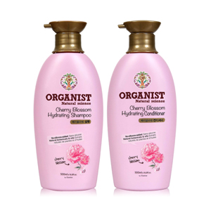 Organist Natural Cherry Blossom Shampoo/Conditioner