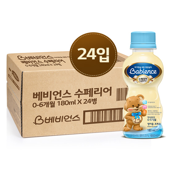 수페리어 0-6개월 24입(180ml)