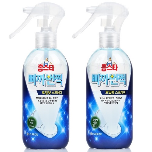[1+1]홈스타 삐까번쩍 토일렛 스프레이 300ml 애플