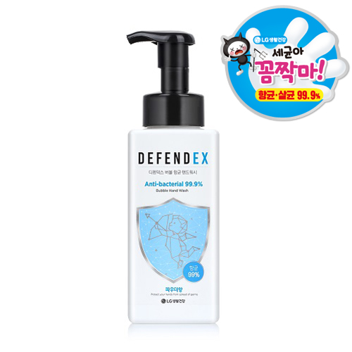 디펜덱스 버블 핸드워시 파우더향 500mL