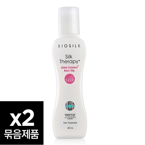 실크테라피 샤인 에센스 플러스 로즈힙 65ml x 2개